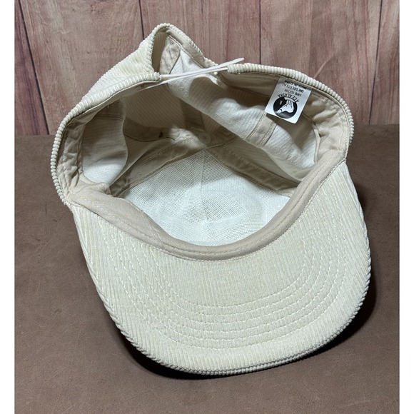 Vintage Alaska Flag Corduroy OFF-White Cap Hat Snapback ACE ULTRA RARE - Picture 7 of 8